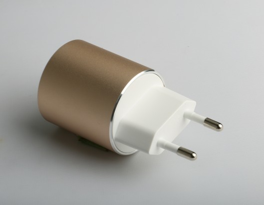 round cylinder metal charger
