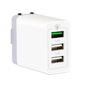 Горячая распродажа Qualcomm Quick Charge 3.0 3 Порты Настенное зарядное устройство USB