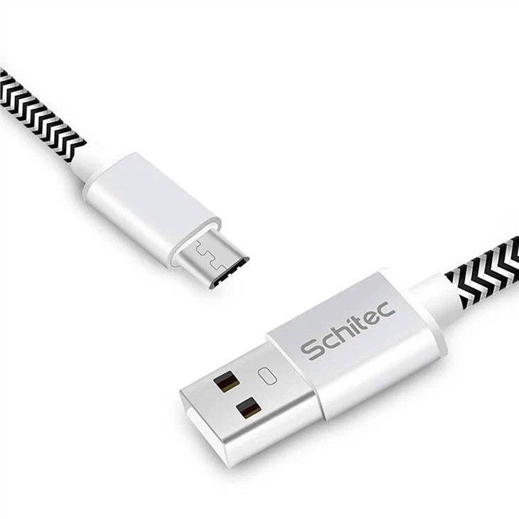 Nylon Braided Data Cord Type C Mobile Phone Cables