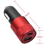 автомобильное зарядное устройство с двумя USB-портами